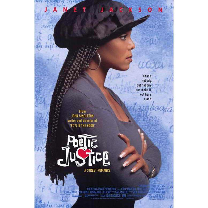 Poetic Justice: African American Movie Poster