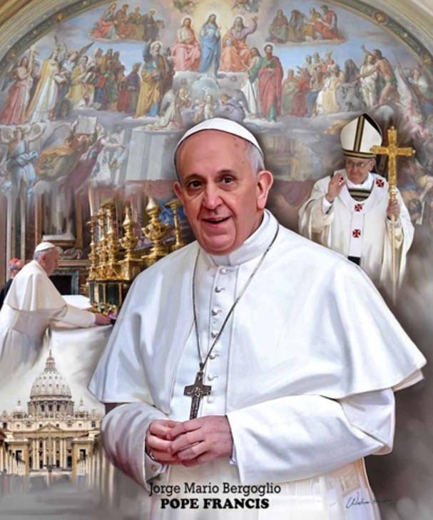 Pope Francis I (Jorge Mario Bergoglio) by Wishum Gregory 