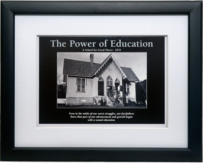 The Power of Education by D'azi Productions (Framed)
