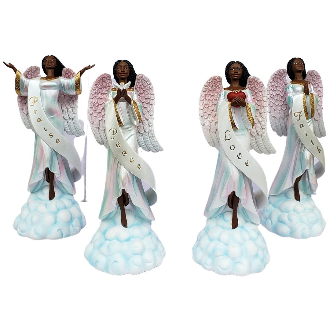 Praise and Worship Inspirational Angel Figurine Collection