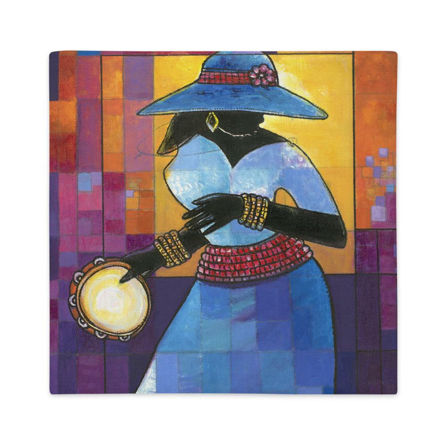 Praise Him II by D.D. Ike: African American Premium Pillow Case/Cover