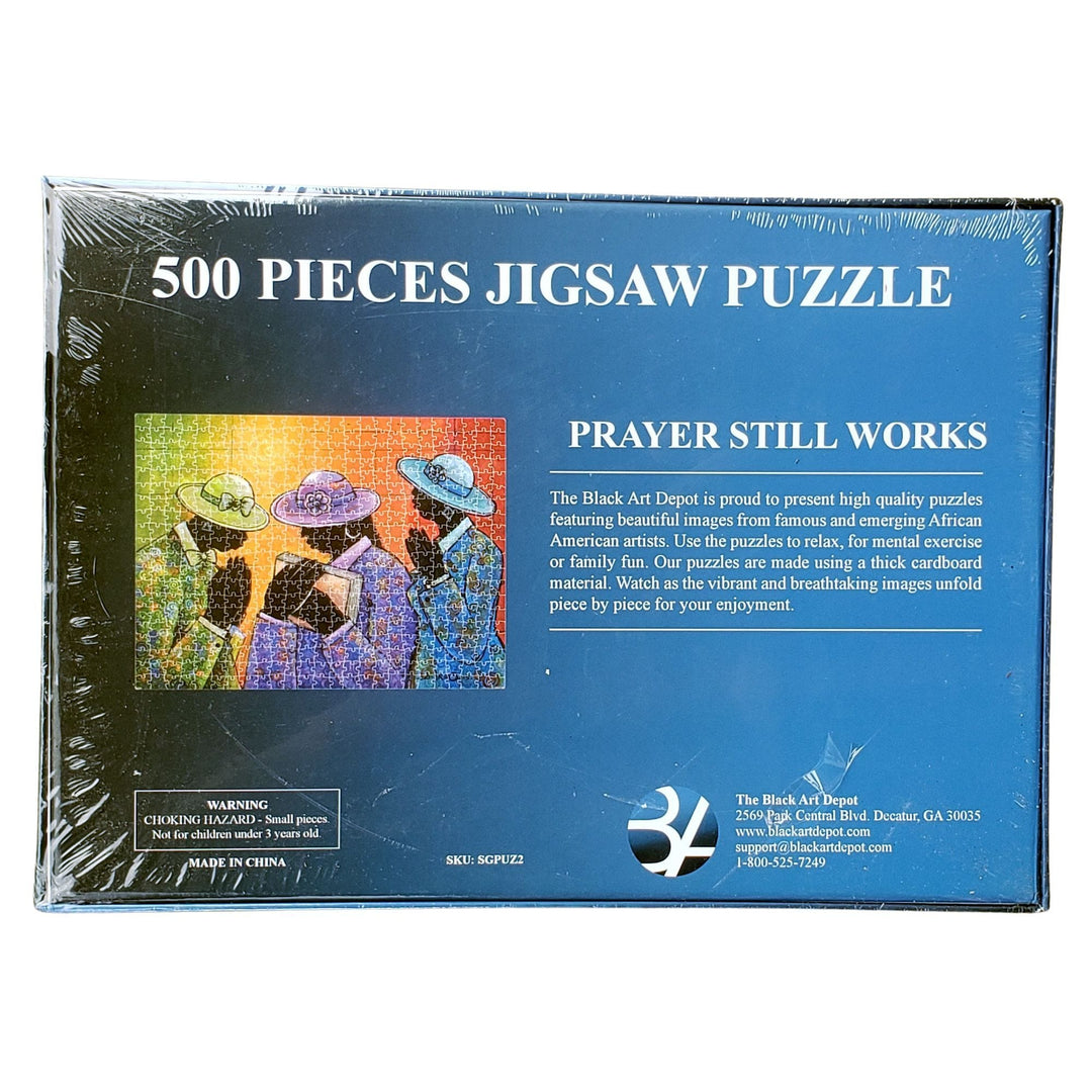 Prayer Still Works by D.D. Ike: African American Jigsaw Puzzle