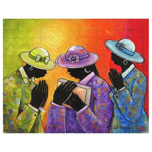 Prayer Still Works by D.D. Ike: African American Jigsaw Puzzle