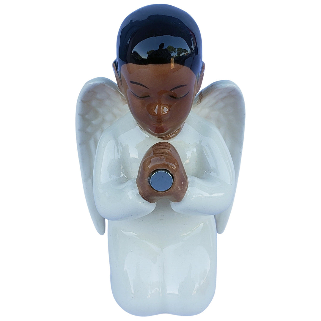 Praying Angels: African American Salt and Pepper Shaker Set