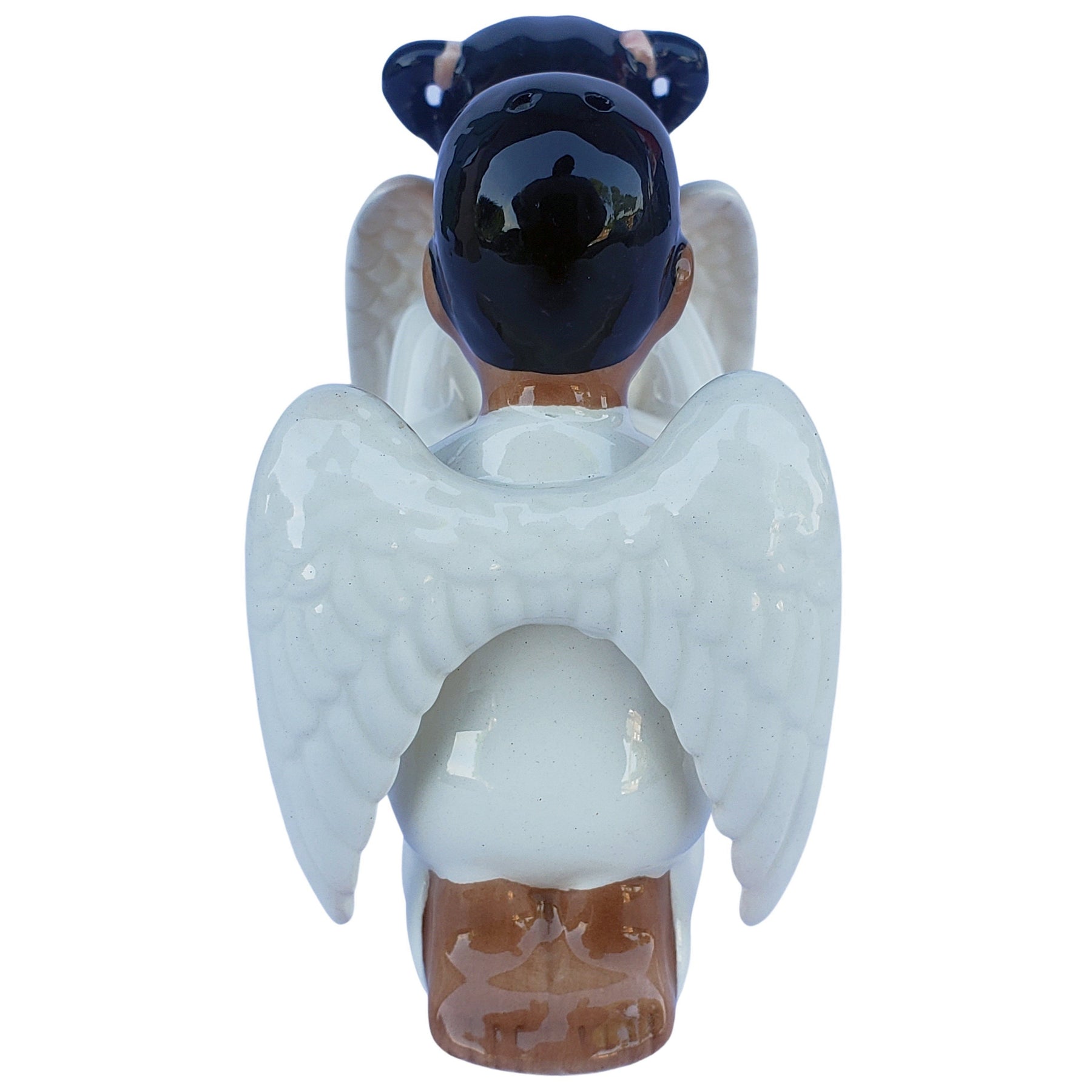 4 of 14: Praying Angels: African American Salt and Pepper Shaker Set
