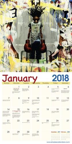 Shades of Color Kids by Frank Morrison (2018 African-American Calendar) - Inside