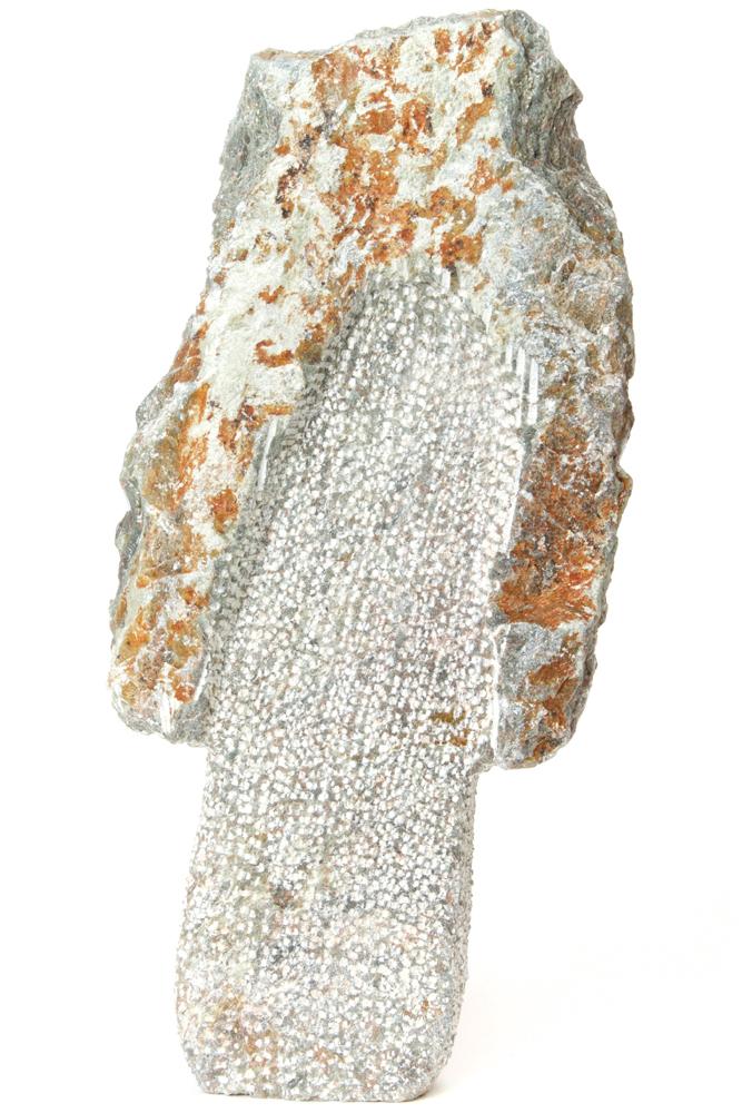 Authentic African Windblown Mother and Children Shona Sculpture by Freshman