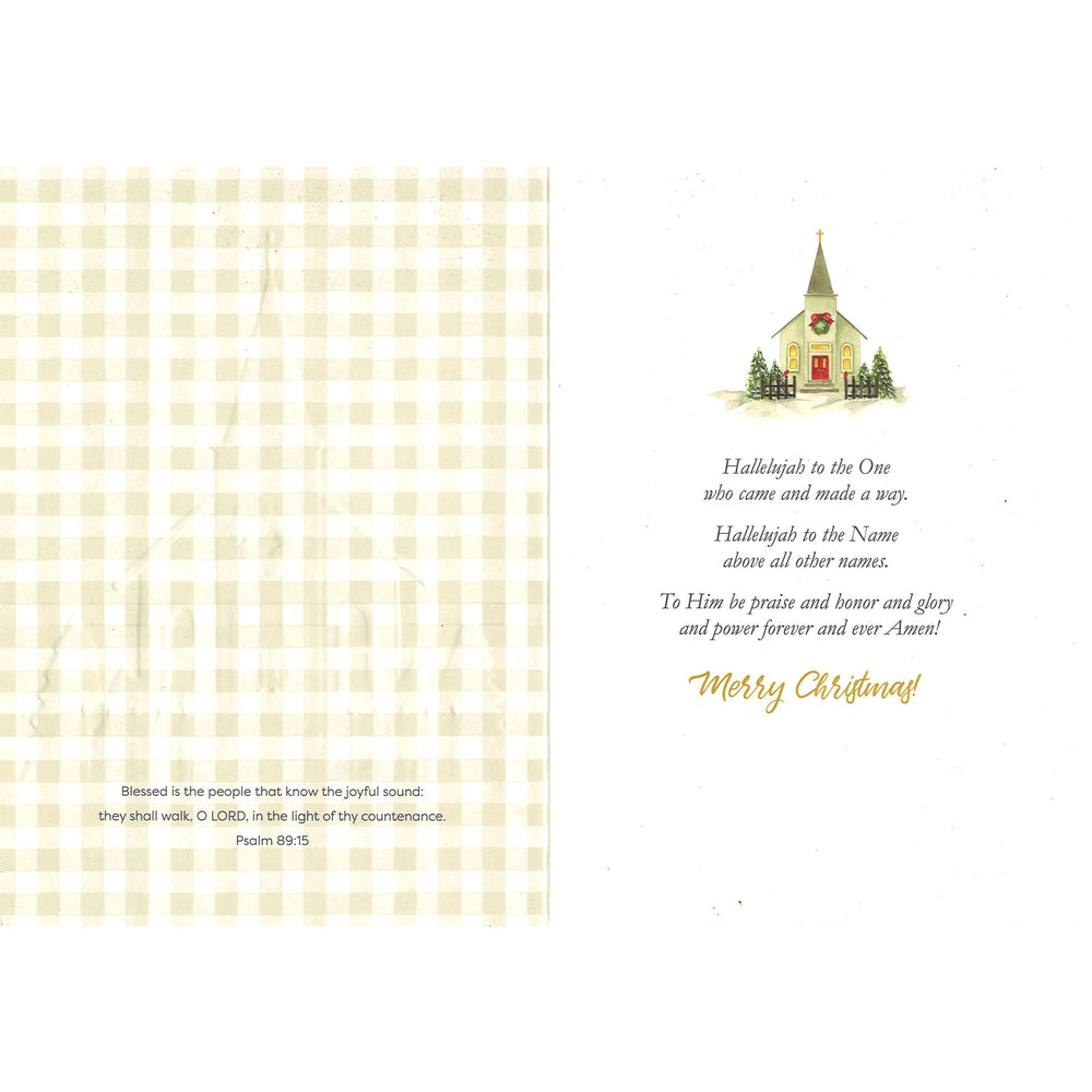 Raise a Hallelujah by Sandy Clough: African American Christmas Card Box Set (Interior)