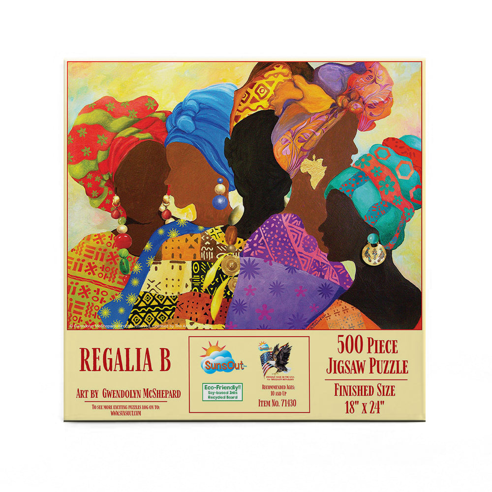 Regalia by Gwendolyn McShepard: African American Jigsaw Puzzle