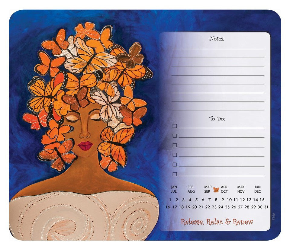 Release, Relax and Renew Memo Mouse Pad