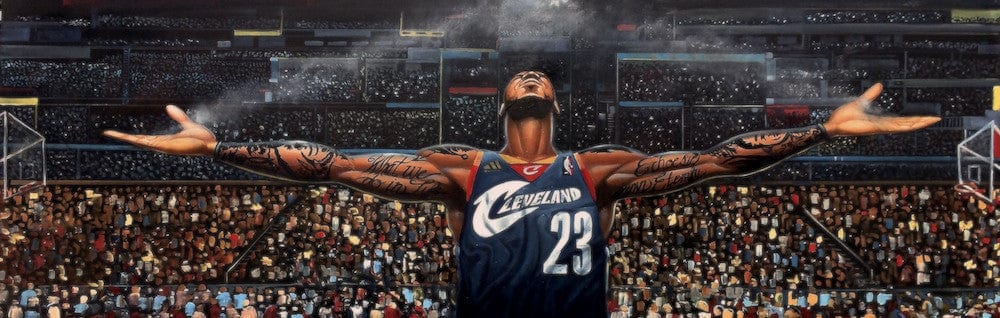 Return of the King (Lebron James) by Frank Morrison