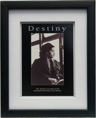 Destiny-Framed Art-D' Azi Productions-10x8 inches-Black Frame-The Black Art Depot