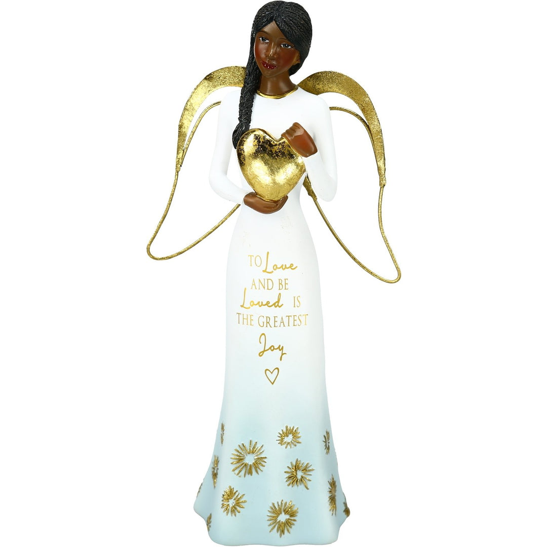 To Be Loved Angel by Amylee Weeks: African American Figurine