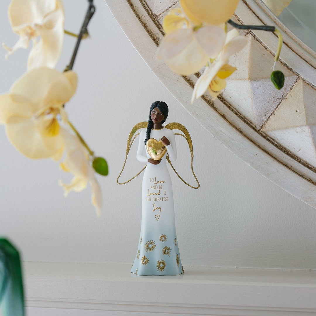 To Be Loved Angel by Amylee Weeks: African American Figurine