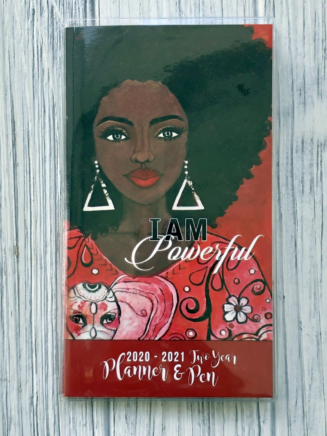 I Am Powerful: 2020-2021 Two Year African American Checkbook Planner by GBaby