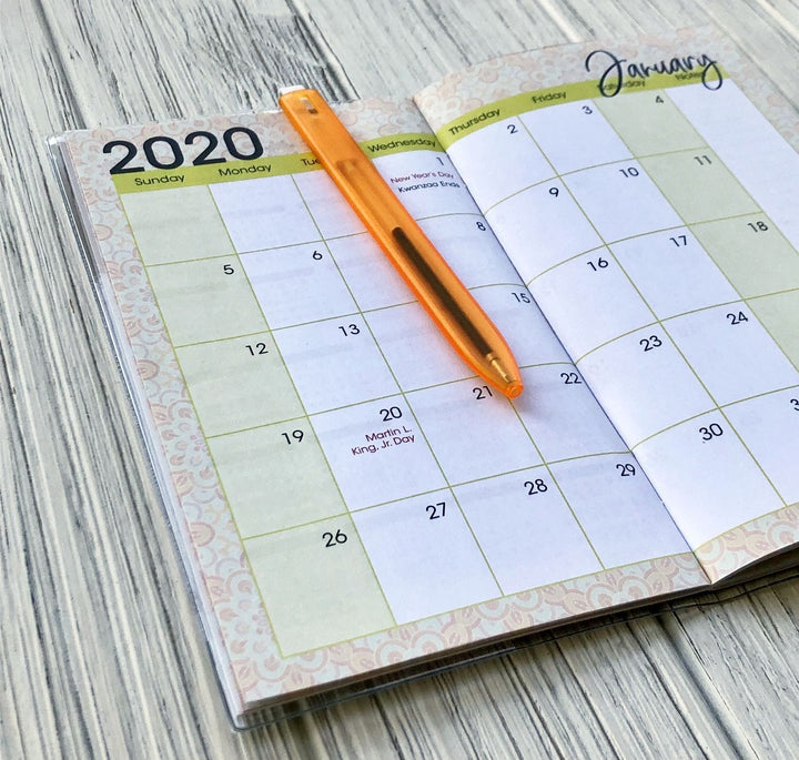Those Who Hustle: 2020-2021 Two Year African American Checkbook Planner by Cidne Wallace (Interior)