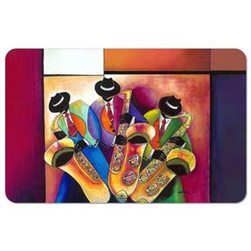 I Got the Jazz: African American Memory Foam Bathroom Floor Mat