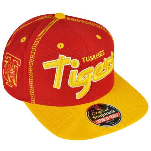 Tuskegee University Golden Tigers Snapback Traxside Baseball Cap (HBCU)