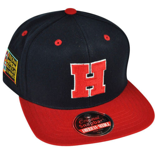 1 of 2: Howard University Bison Snapback Blockhead Baseball Cap (HBCU)