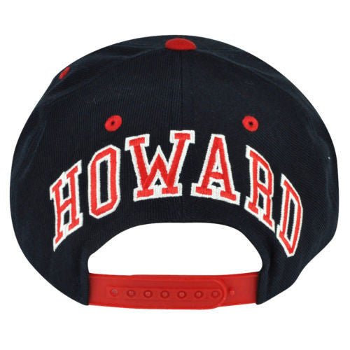 Howard University Bison Snapback Blockhead Baseball Cap (HBCU)