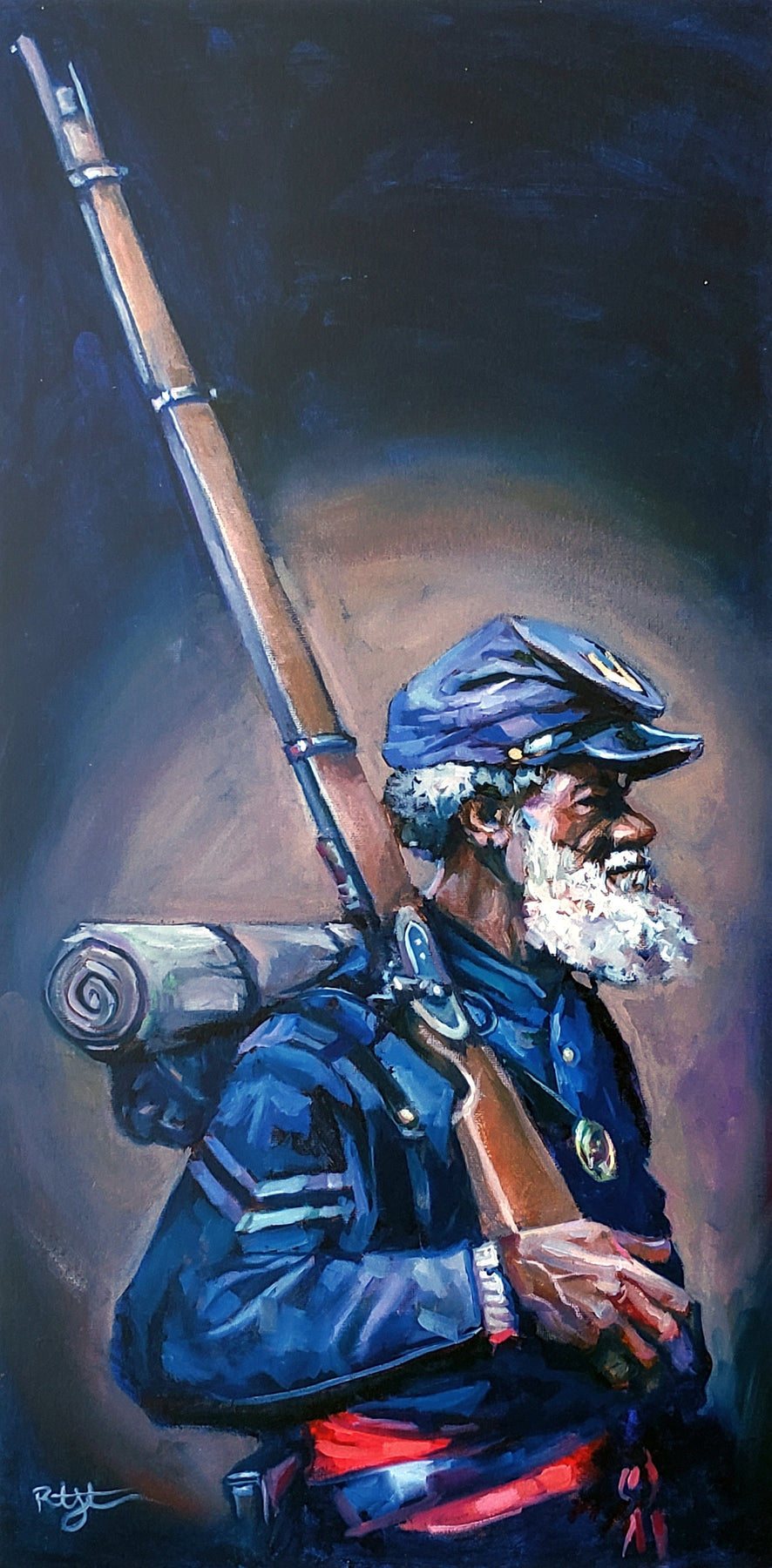 2 of 2: Old Sage Glory (Buffalo Soldier) by Robert Jackson
