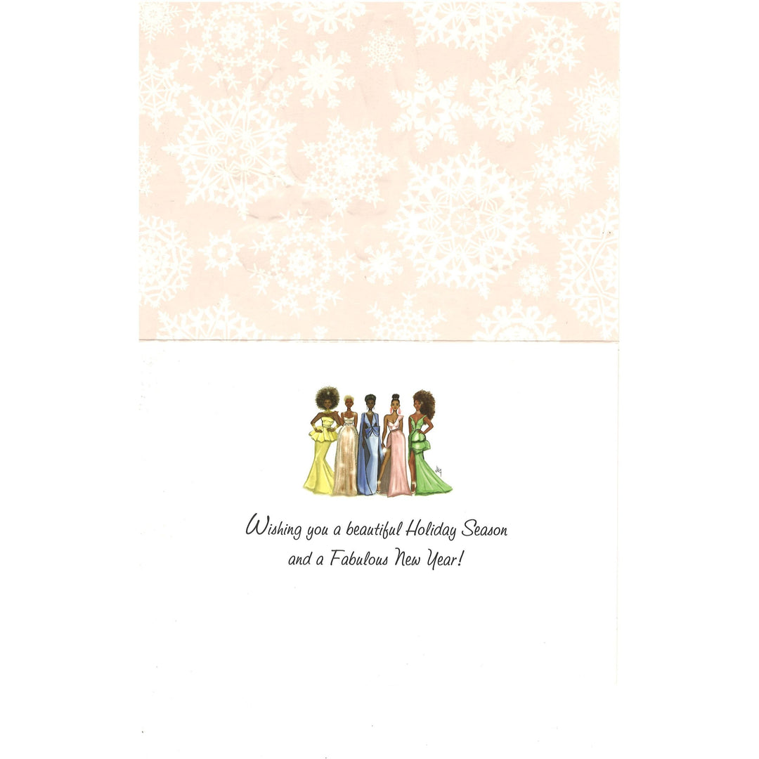 Season's Greetings by Nicholle Kobi: African American Christmas Cards (Interior)