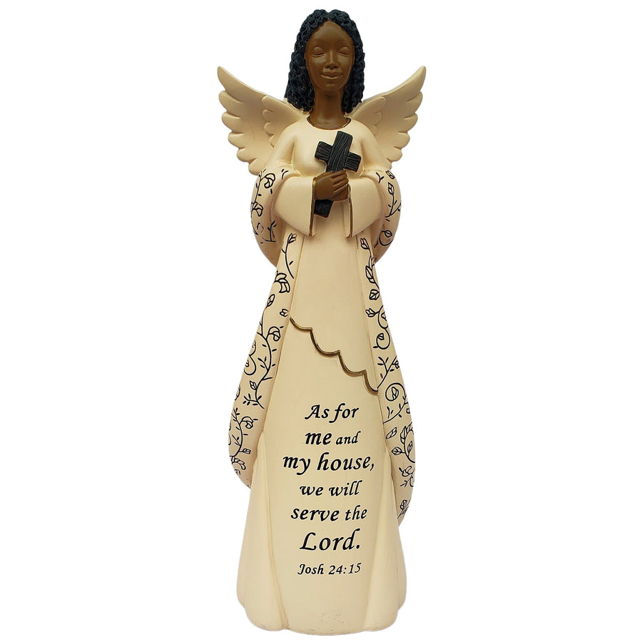 We Will Serve the Lord: African American Angelic Figurine