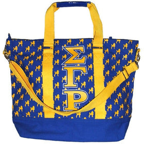 Sigma Gamma Rho Canvas Hand Bag (Back)