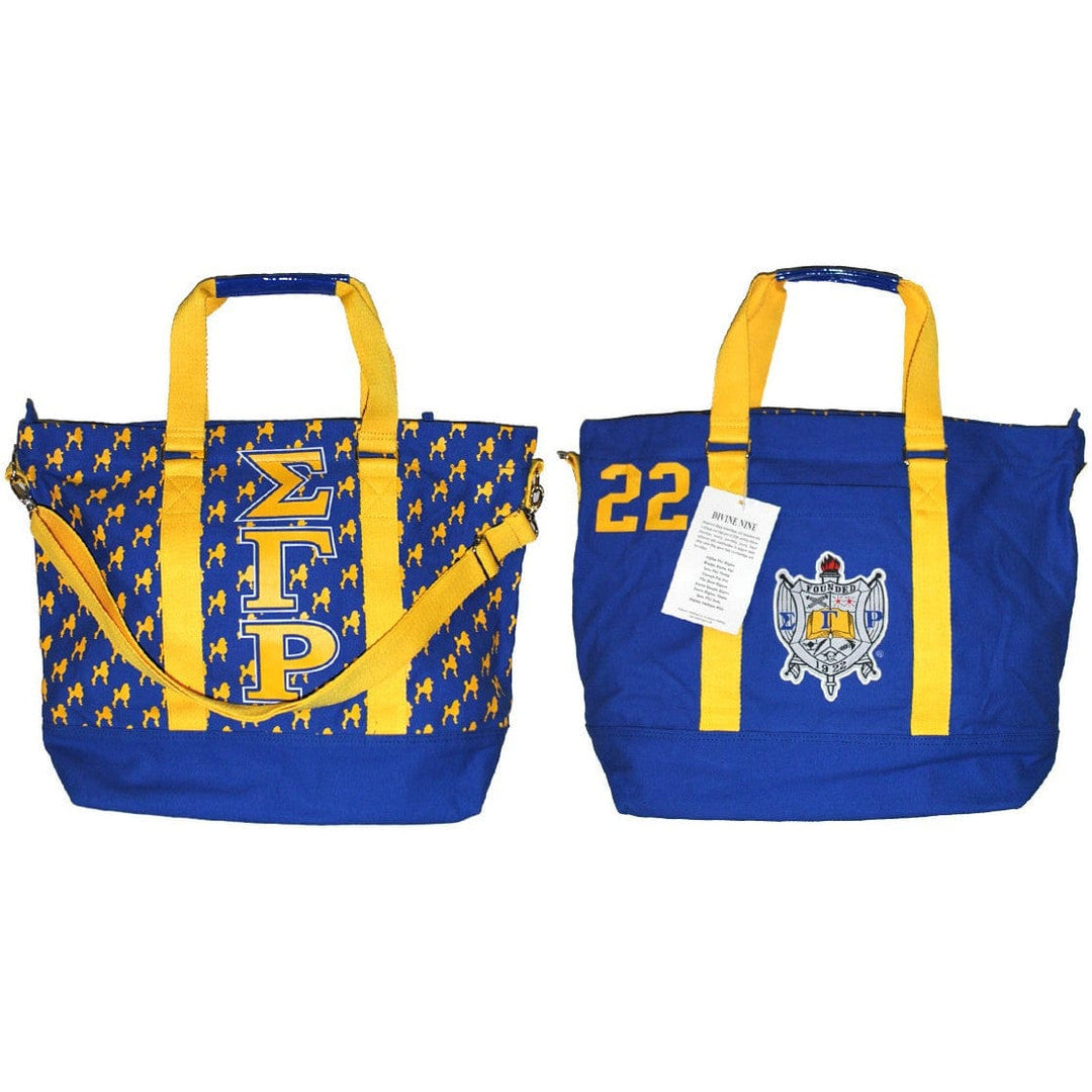 Sigma Gamma Rho Canvas Hand Bag by Big Boy Headgear