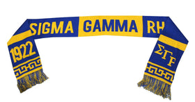 Sigma Gamma Rho Heavyweight Scarf by Big Boy Headgear