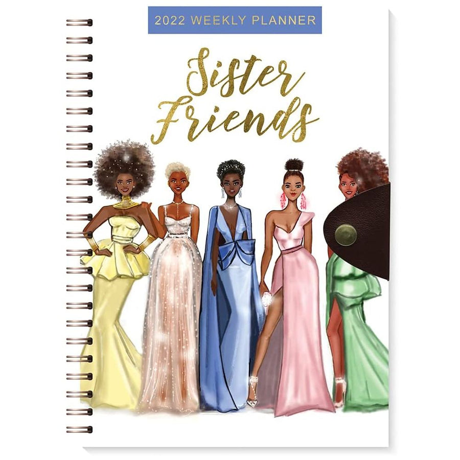 Sister Friends by Nicholle Kobi: African American Weekly Planner