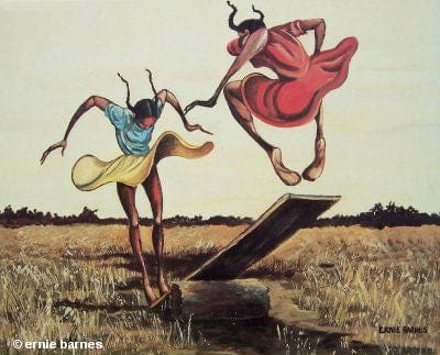 Springboard by Ernie Barnes