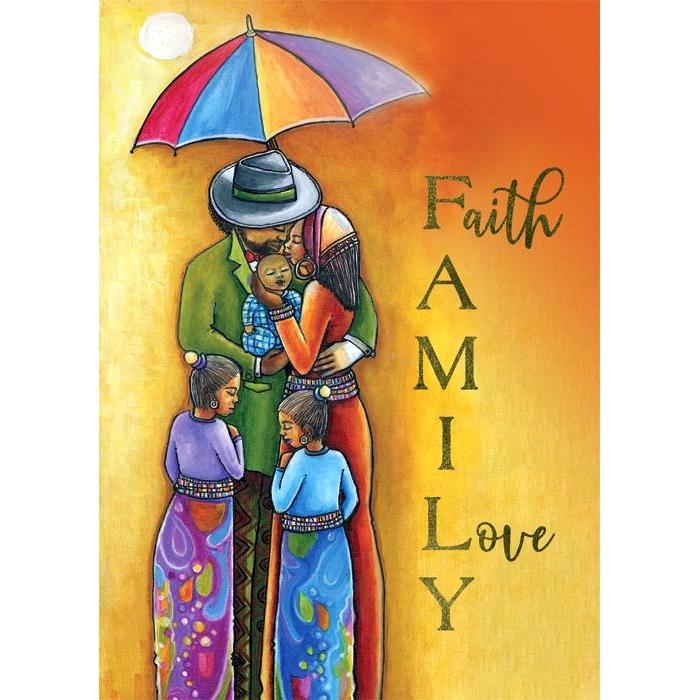 Faith, Family & Love by D.D. Ike: African American Christmas Card Box Set