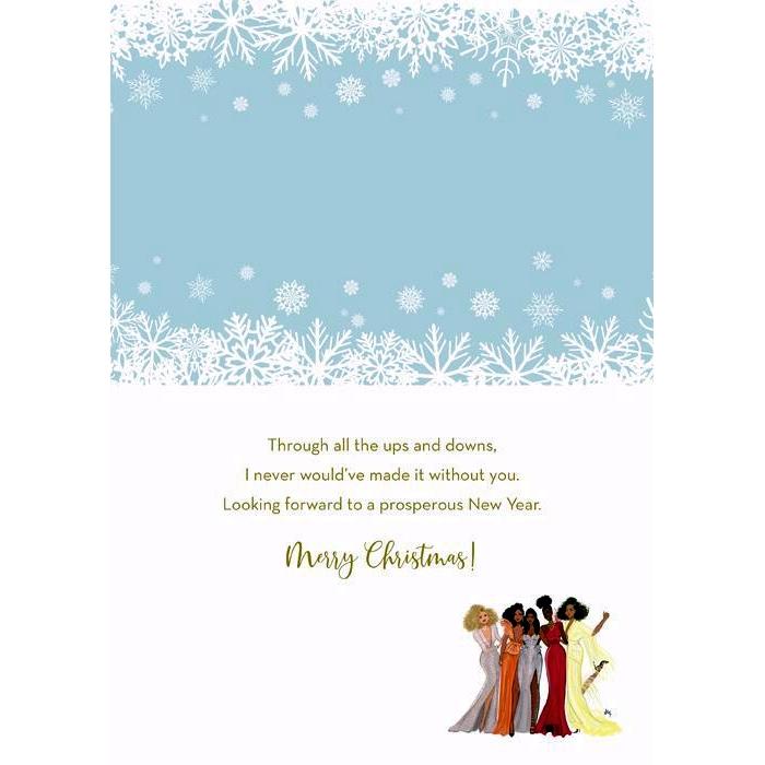 Season's Greetings by Nicholle Kobi: African American Christmas Card Box Set (Interior)