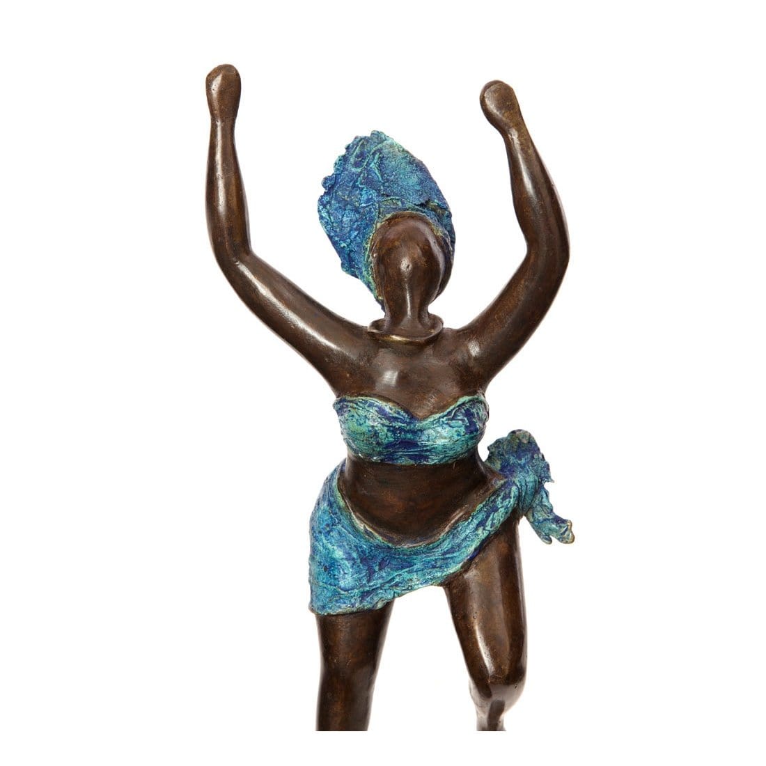 Family of Five Soapstone Abstract Figurine (Hand Made in