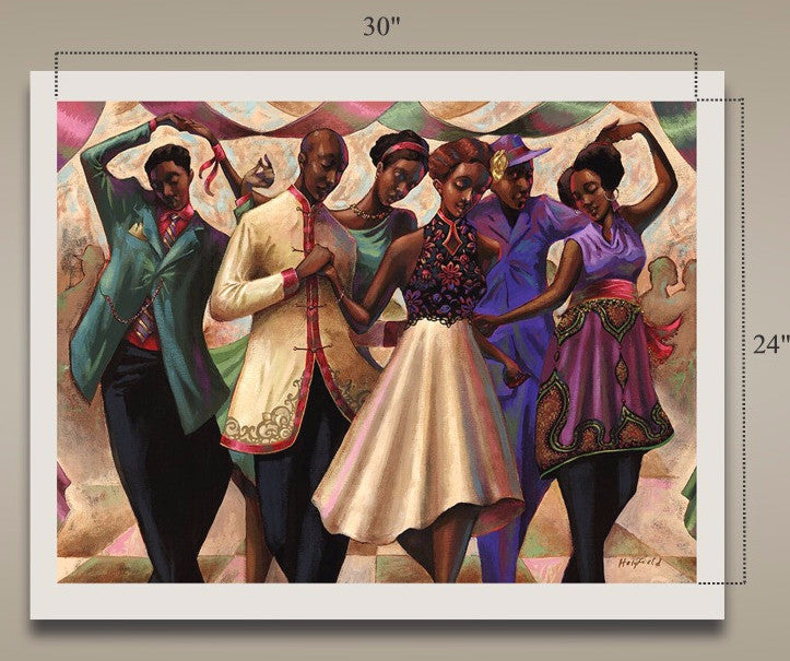 Stepper's Delight by John Holyfield (Giclee on Paper)
