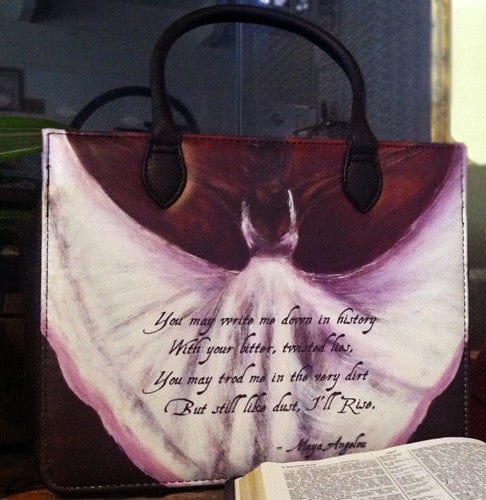Still I Rise Bible Bag by Kerream Jones (Back)