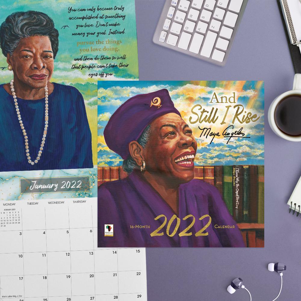 And Still I Rise - Maya Angelou by Keith Conner: 2022 African American Calendar