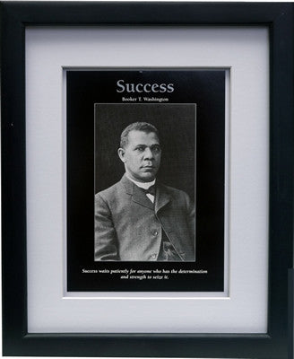 Success: Booker T. Washington by D'azi Productions (Framed)