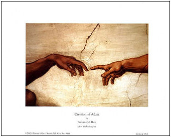Creation Of Adam by Suzanne Hart