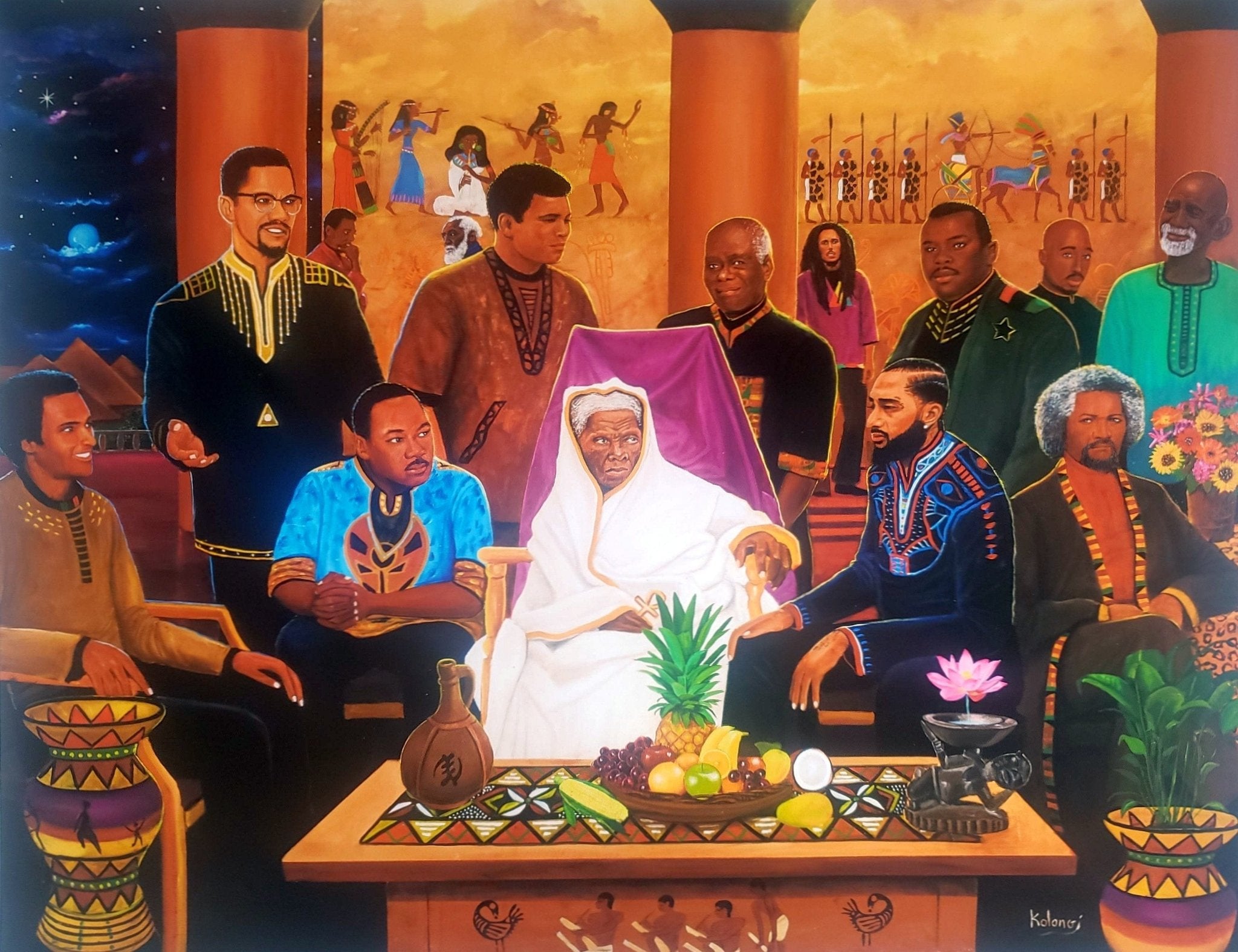 Summoned by the Ancestors II (Nipsey Hussle) by Kolongi Brathwaite