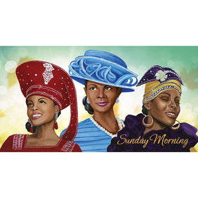 Sunday Morning: 2016 African American Checkbook Planner (Front)