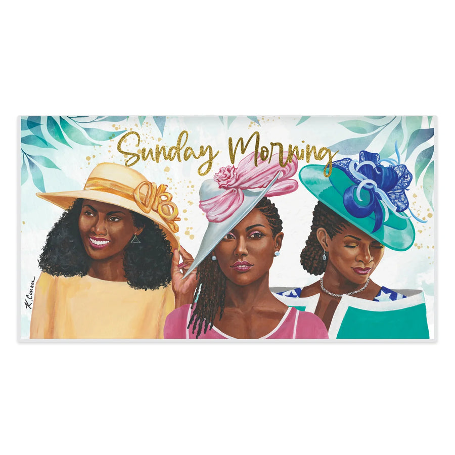 Sunday Morning by Keith Conner: 2023-2024 Two Year African American Pocket Calendar