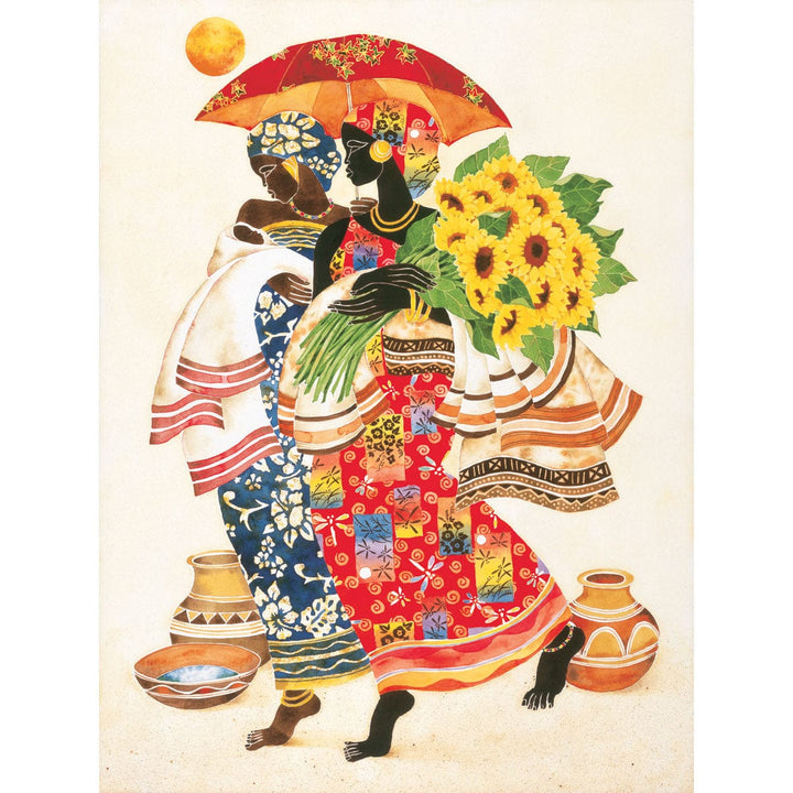 Sunflowers by Keith Mallett