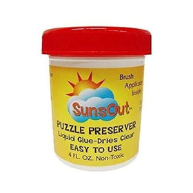 Puzzle Preserver-Jigsaw Puzzle-Suns Out-4 Ounces-1 Bottle-The Black Art Depot
