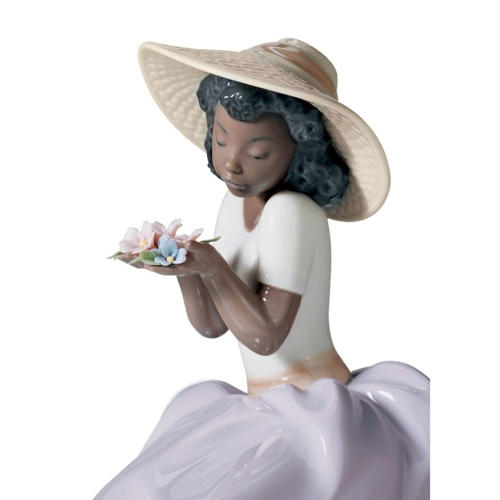 Sweet Fragrance: African American Figurine by Lladro 