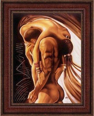 Takin' Her Back by Kevin "WAK" Williams (Dark Cherry Frame)