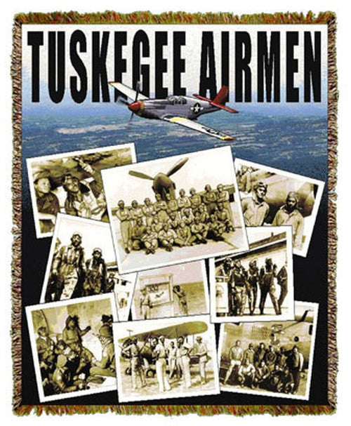Tuskegee Airmen Tapestry Throw