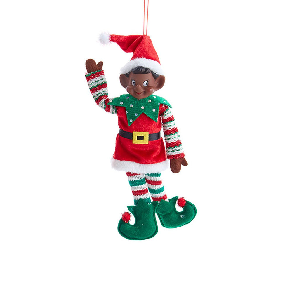 Santa's Elves: African American Christmas Ornament Set by Kurt Adler