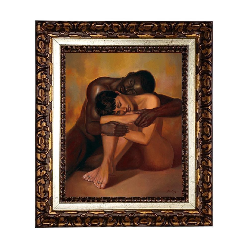 Tenderness by Sterling Brown (Brown Frame)